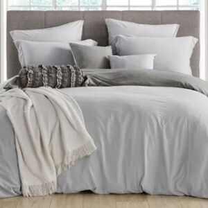 Swift Home Swift Home Modern Prewashed Crinkle Reversible Duvet Cover Set, One S